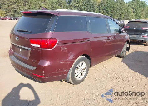 2015 Kia Sedona Lx from USA, damaged, VIN KNDMB5C15F6042991